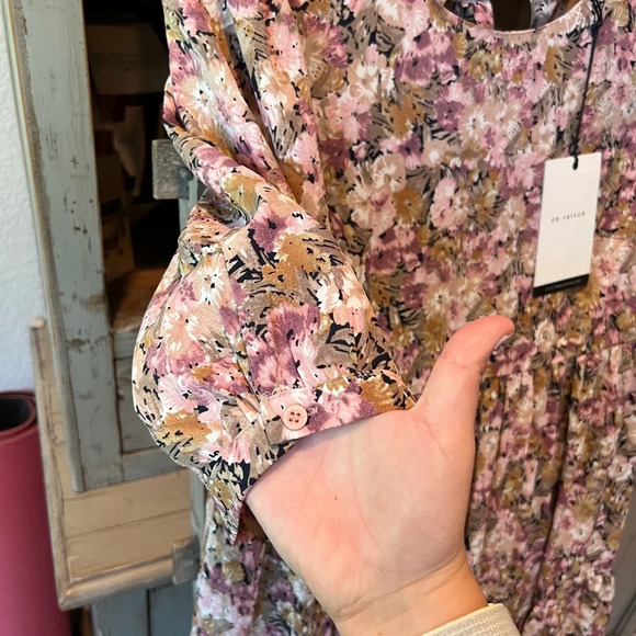 NWT En Saison Jocelyn floral cottage core dress size Small - Picture 3 of 10
